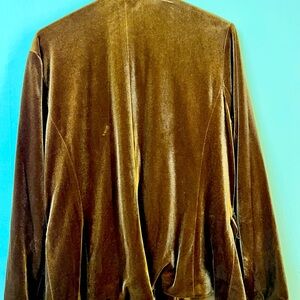 D2 velvet, blazer, chocolate brown